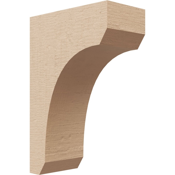 Ekena Millwork 3"W x 6"D x 9"H Classic Legacy Rough Cedar Woodgrain TimberThane Corbel, Primed Tan CORUR03X06X09LGYRCPR - main